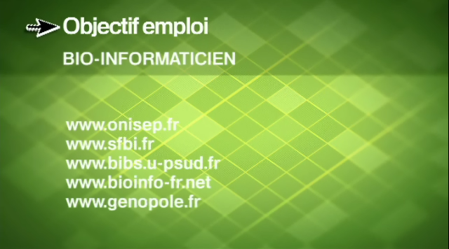Bioinfo-fr.net participe à "L'emploi sur le net" de France 5 (capture d'écran)