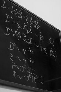 Einstein's blackboard | garrettc